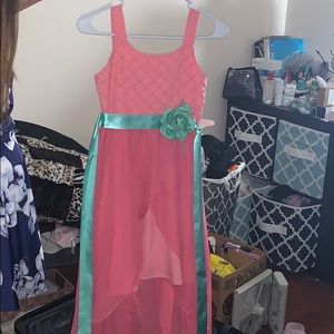 pink summer dress